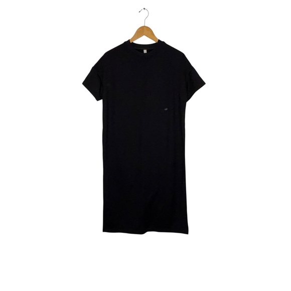 Athleta Black T-Shirt Dress - Picture 1 of 5